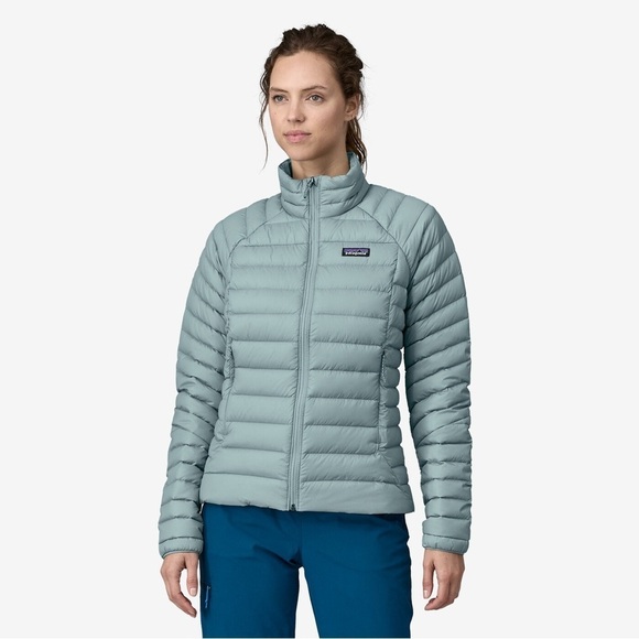 Patagonia Women's Down Sweater color thermal blue - Picture 2 of 9